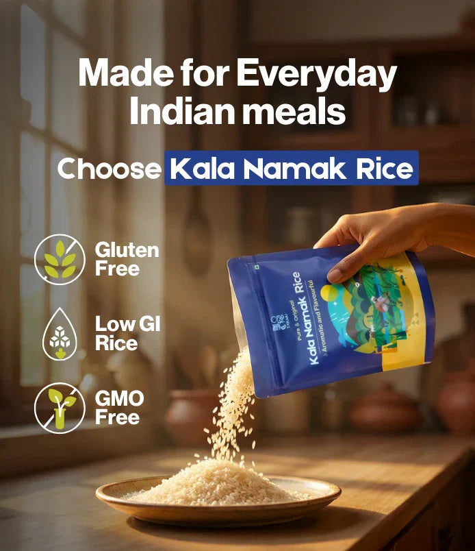Kala Namak Rice – GI Tagged Traditional Rice from Siddharth Nagar | Taraiu