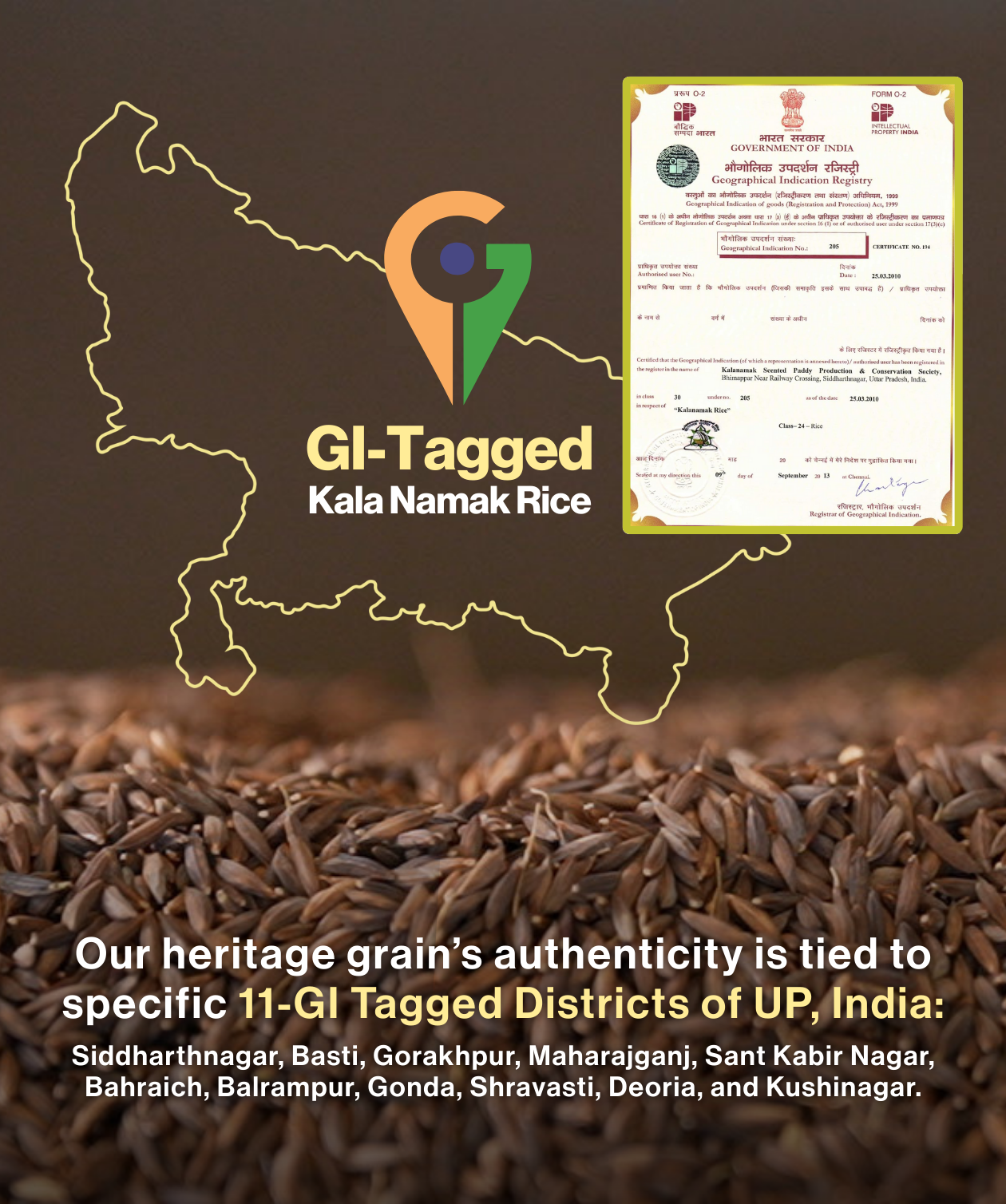 Low GI | Kala Namak Rice